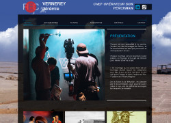 Réalisation du site Web de Jérémie Vernerey