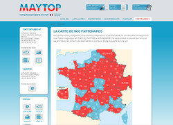 Intégration carte vectoriel interactive